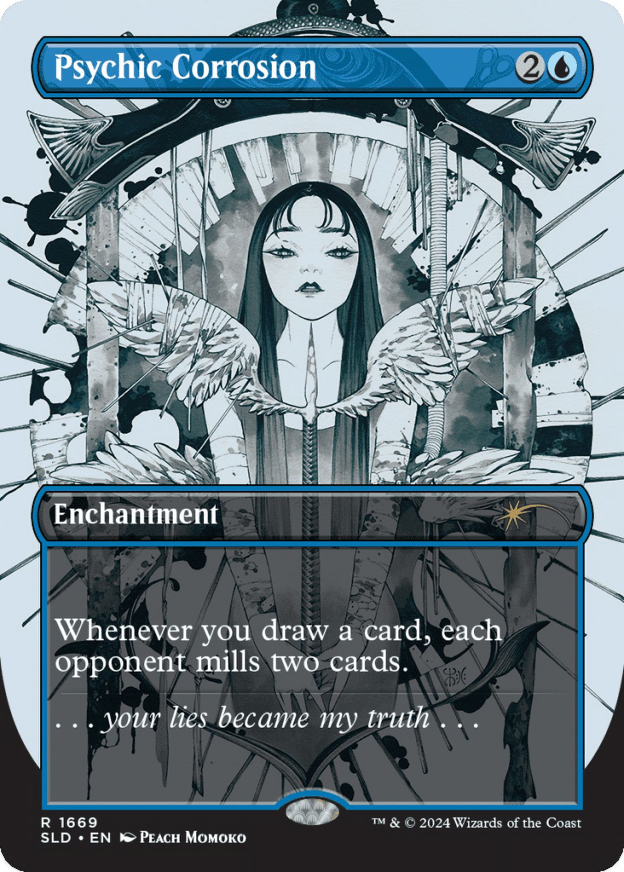 Magic the Gathering Secret Lair Featuring: Peach Momoko Non-Foil
